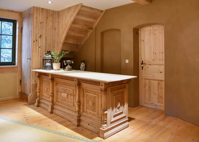 Naturhof-papiermühle 3 Bett-zimmer Immergrün Bollberg