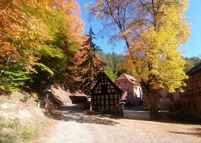 Naturhof-papiermühle 3 Bett-zimmer Immergrün Bollberg